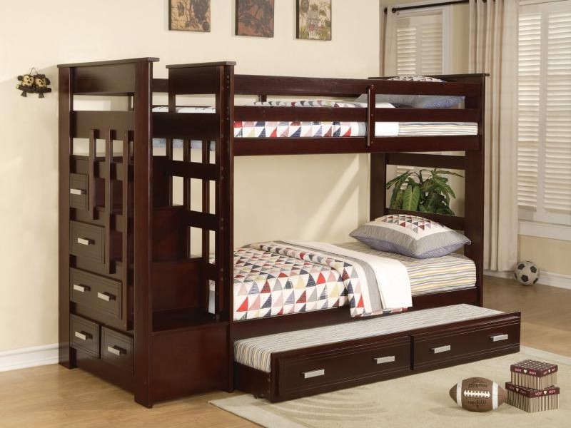 Kids Bed With Trundle And Storage