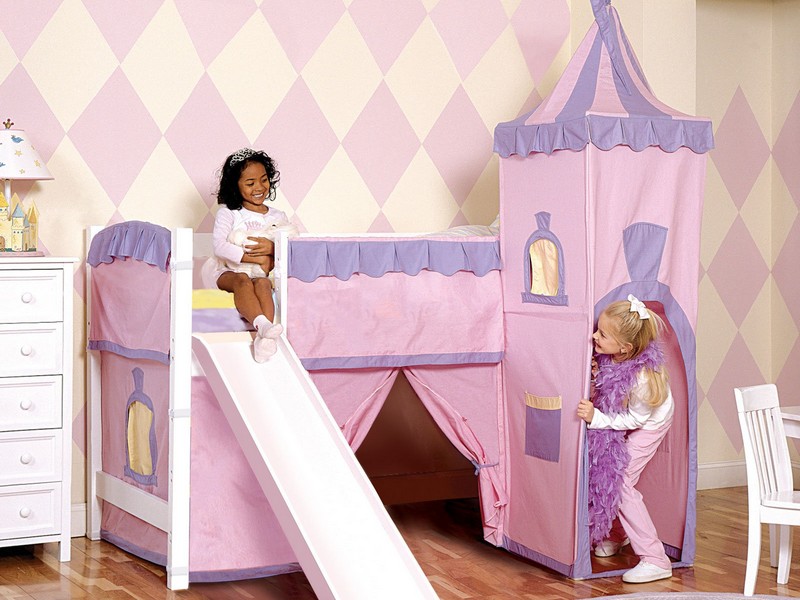 Kids Bunk Beds With Slide