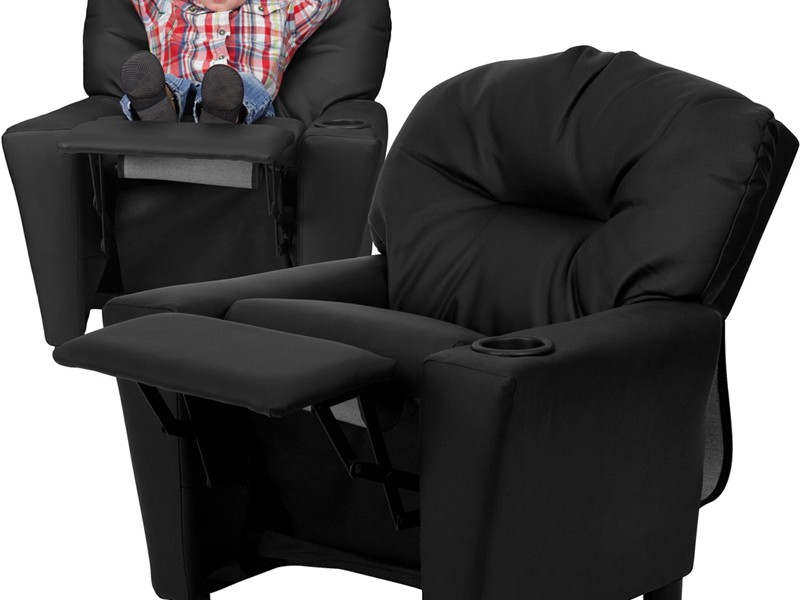 Kids Leather Recliner