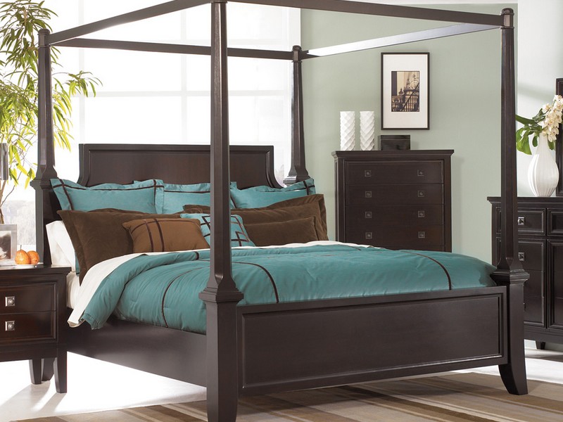 King Size Canopy Bed Frame