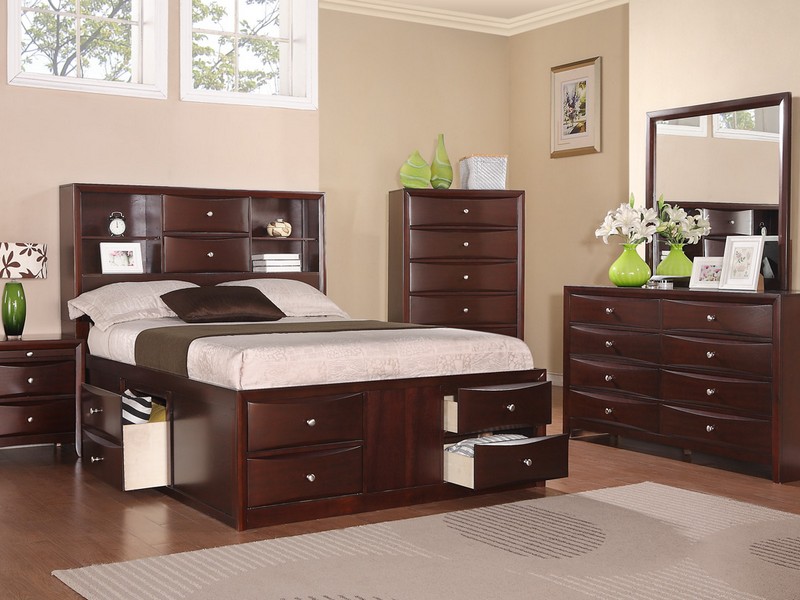 King Size Leather Headboard And Footboard