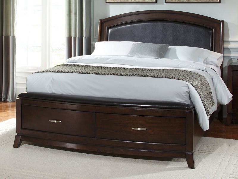 King Size Platform Bed With Storage And Headboard Copy