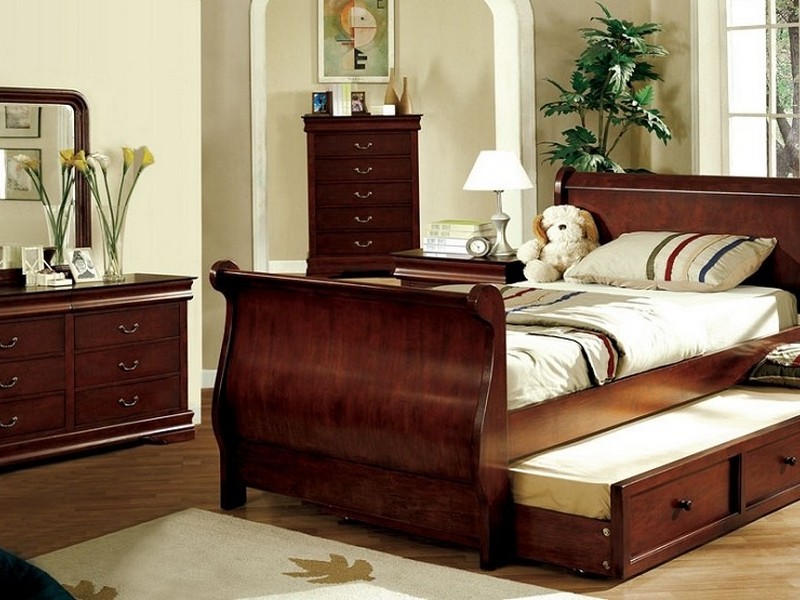 King Sleigh Bed Frame