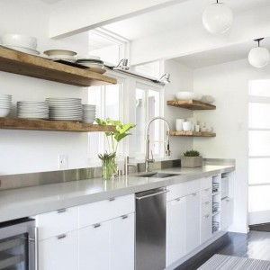 Kitchen Floating Shelves