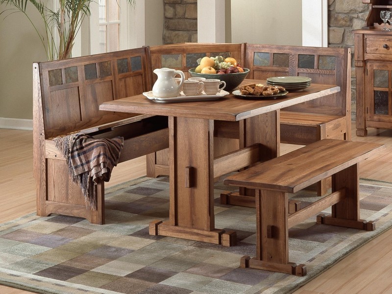 Kitchen Table With Bench Seating Plans