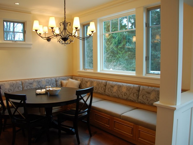 L Shaped Banquette Plans