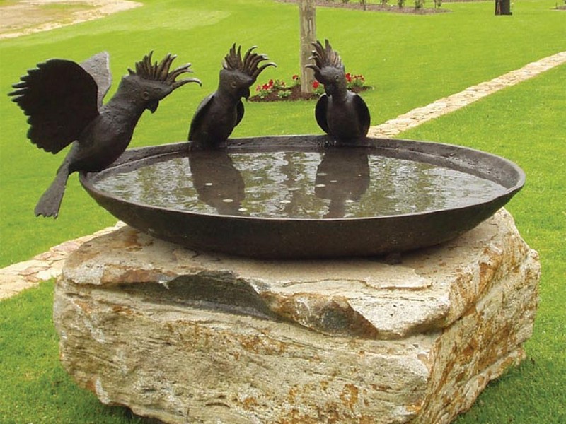 Large Bird Bath Bowl