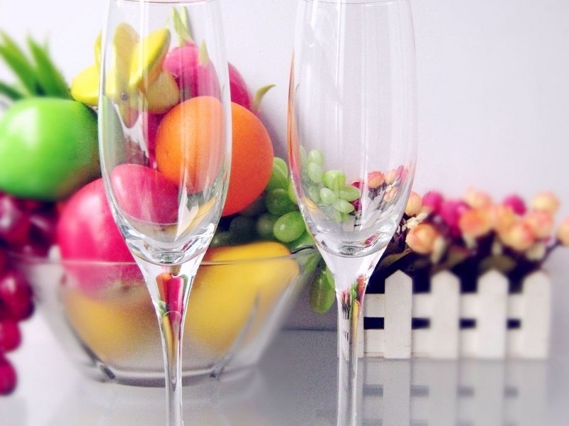 Large Champagne Glasses For Decoration