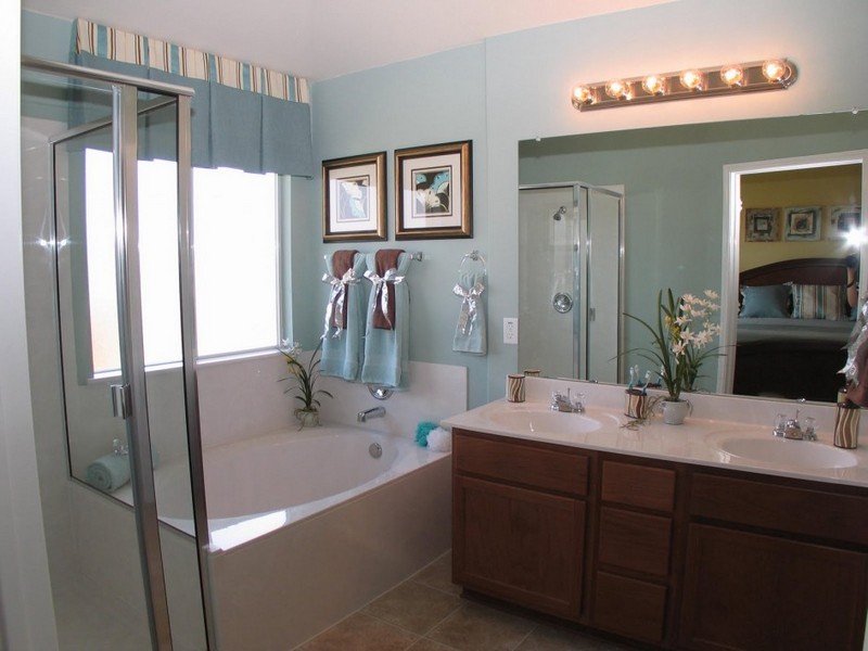 Large Frameless Bathroom Mirror