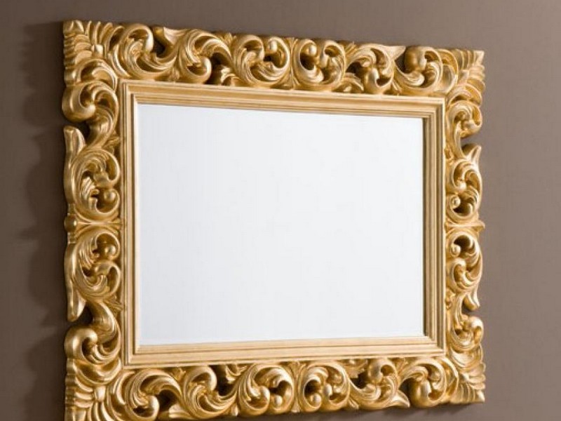 Large Gold Ornate Mirrors