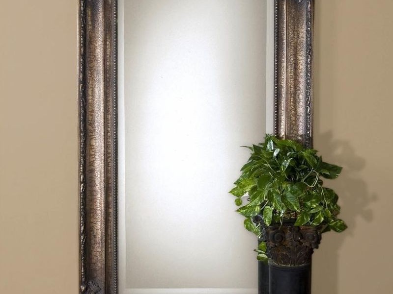 Large Ornate Floor Mirror