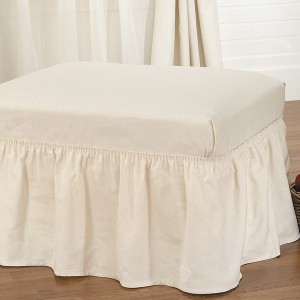 Large Ottoman Slipcover Stretch