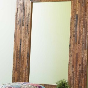 Large Rustic Floor Mirror