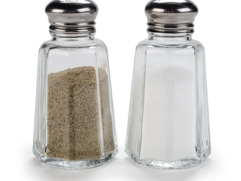 Large Salt And Pepper Shakers With Handles