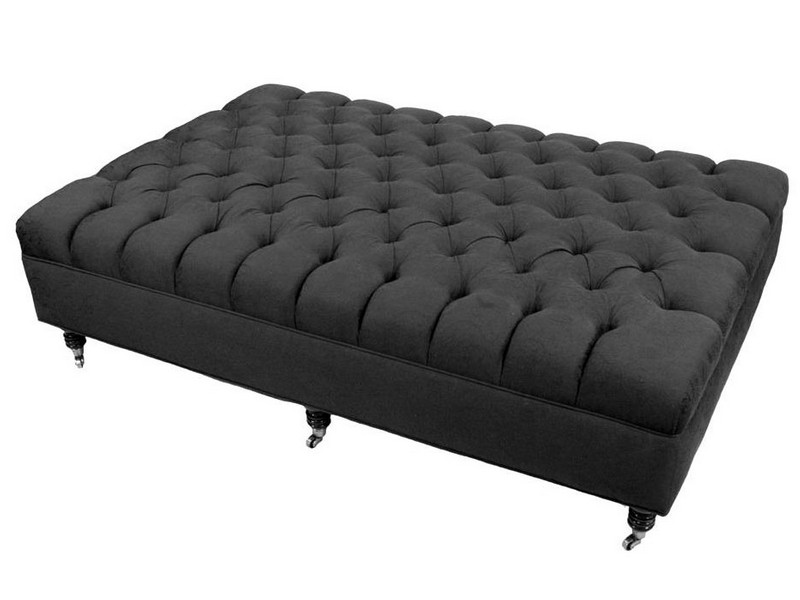 Large Tufted Ottoman