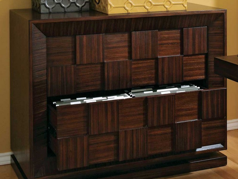 Lateral Wood File Cabinet