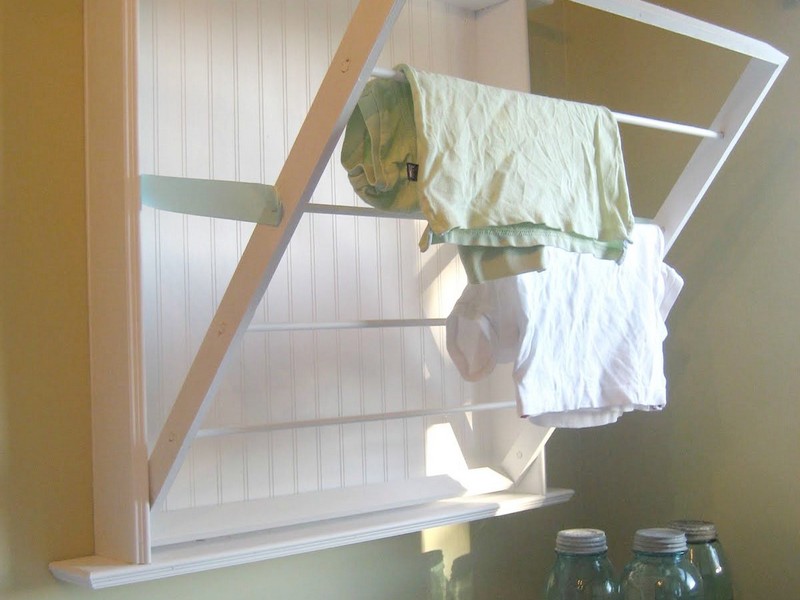 Laundry Wall Drying Rack