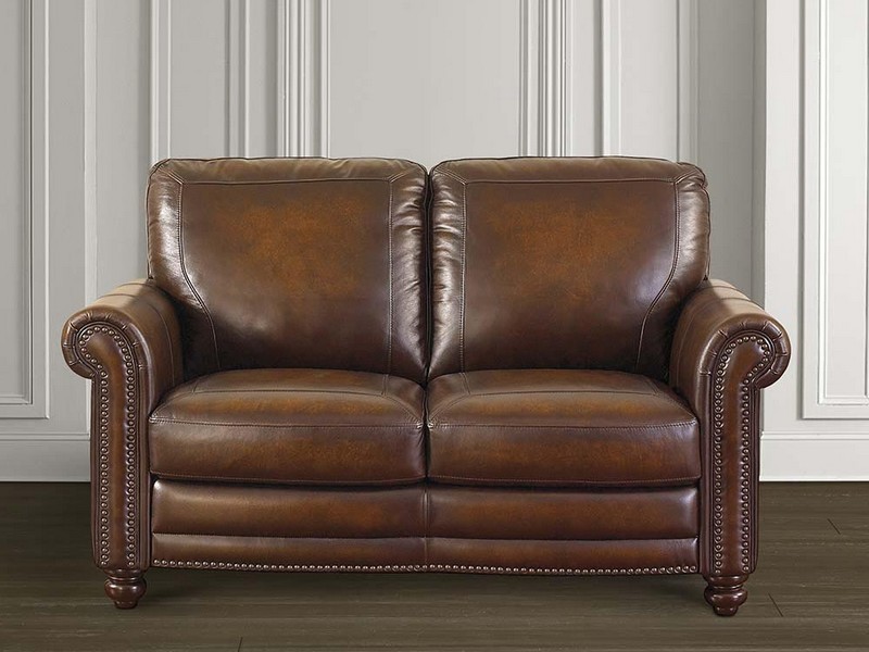 Lazy Boy Leather Reclining Loveseat