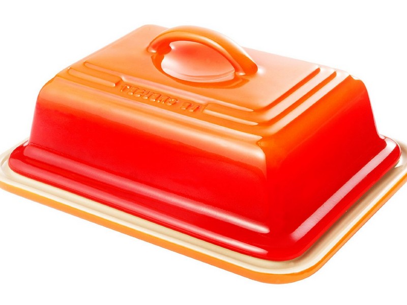 Le Creuset Butter Dish Black