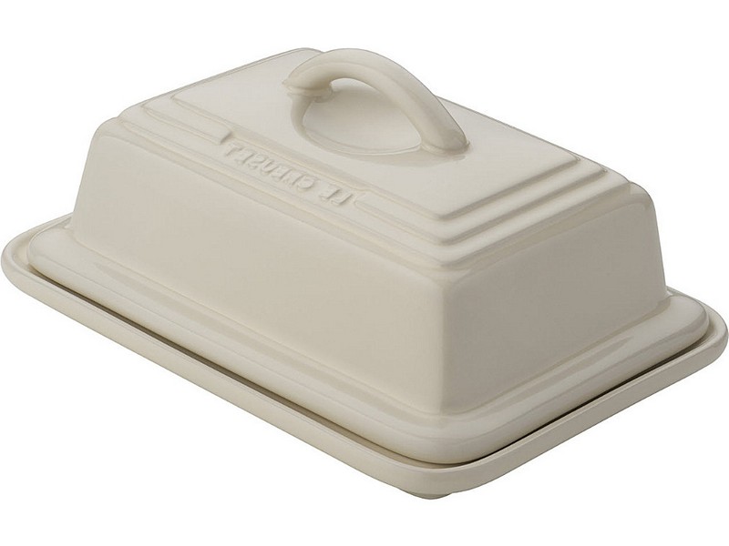 Le Creuset Butter Dish White