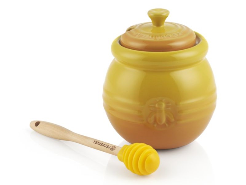 Le Creuset Honey Pot White