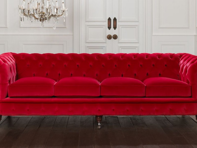 Leather Chesterfield Sofa