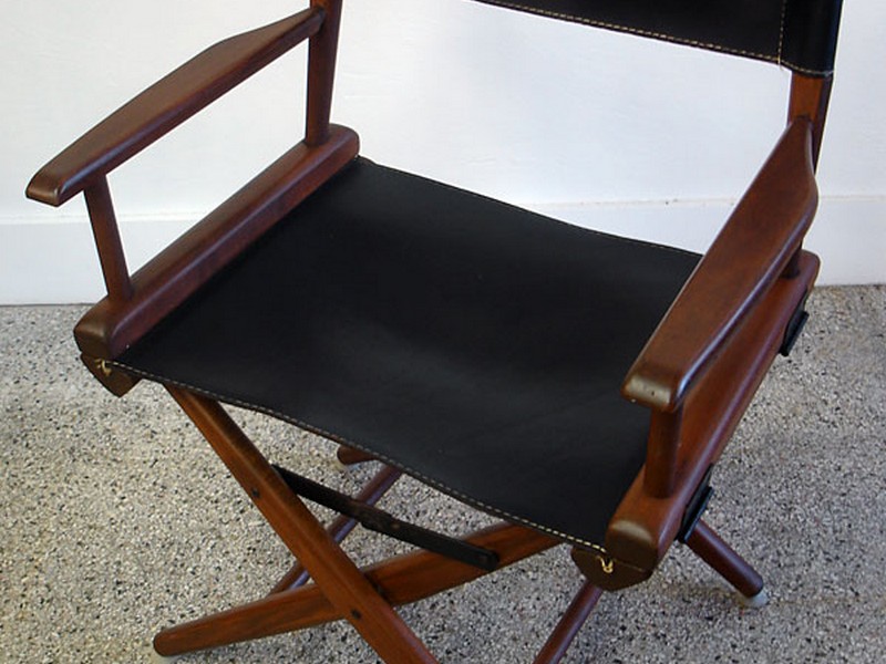 Leather Directors Chair Covers