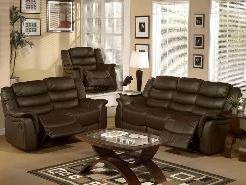 Leather Loveseat And Sofa Set