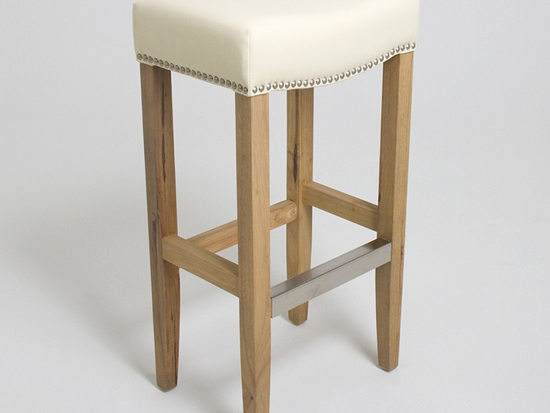 Leather Saddle Bar Stools