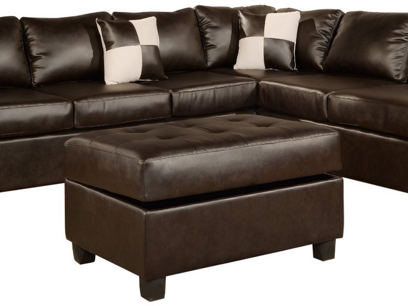 Leather Sectional Sleeper Sofa Bed