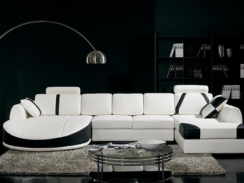 Leather Sectional Sofas Modern