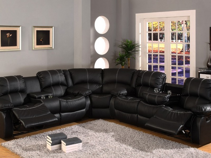 Leather Sectionals With Recliners