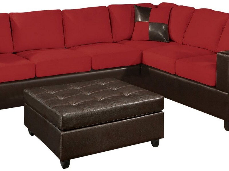 Leather Sleeper Sectional Sofa Bed