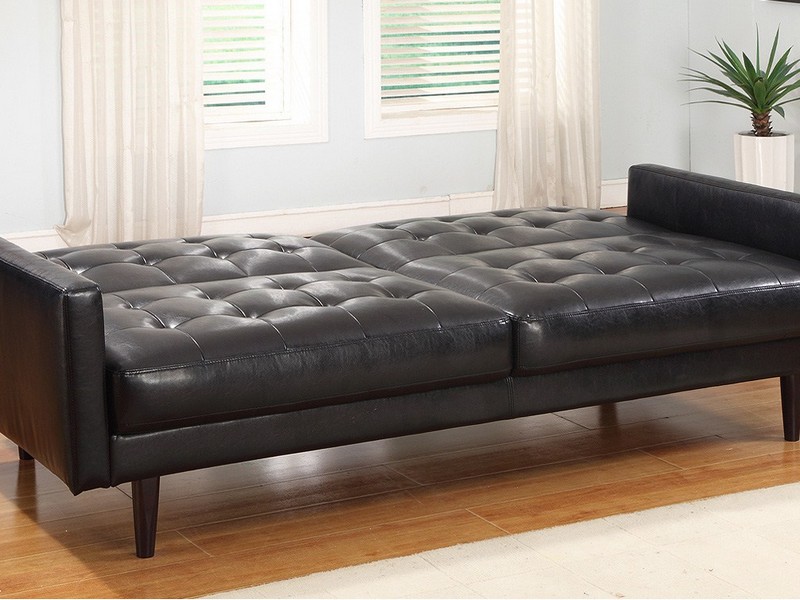 Leather Sofa Sleepers Full Size