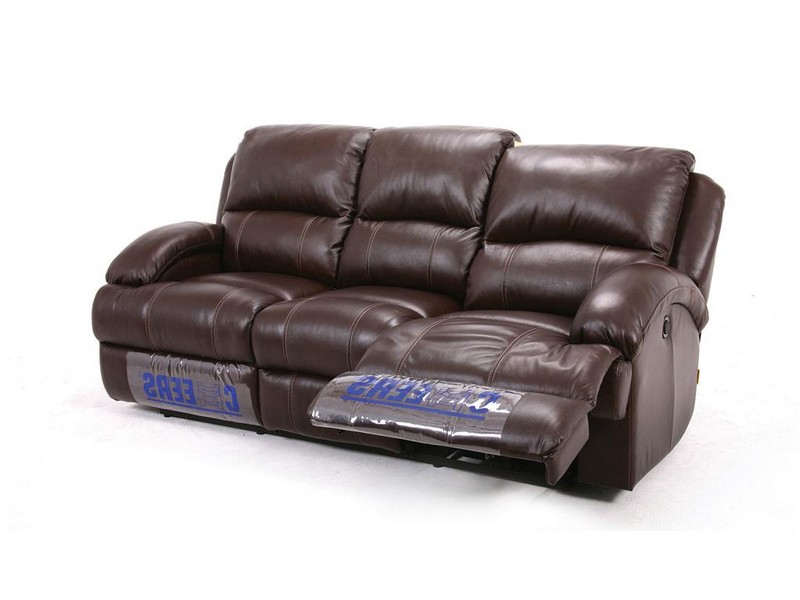 Leather Sofa With Recliner