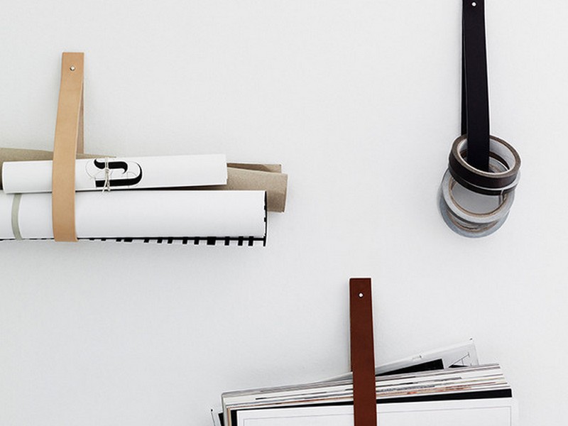 Leather Strap Drawer Pulls