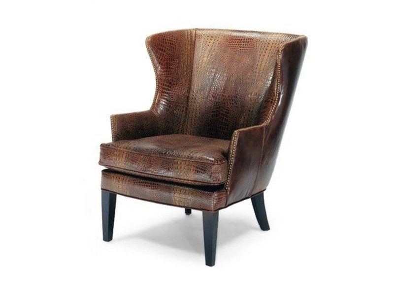 Leather Wingback Chair