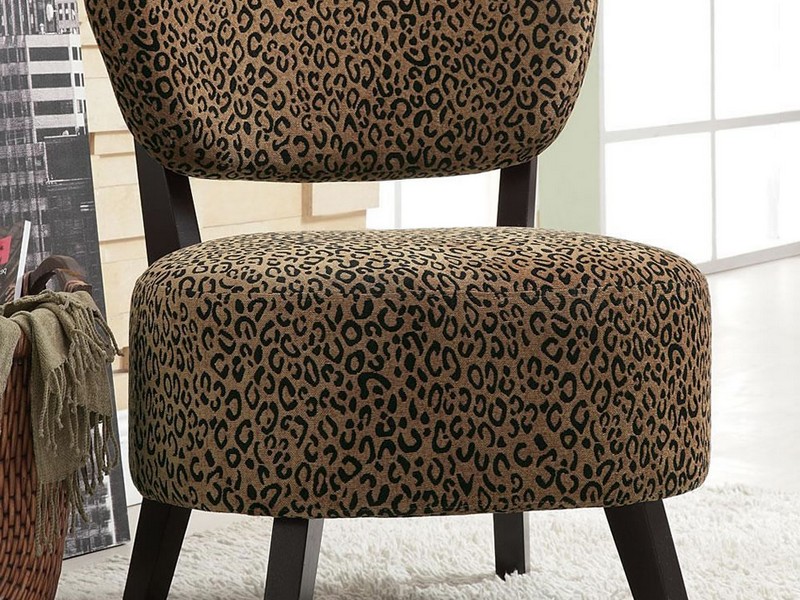 Leopard Accent Chair