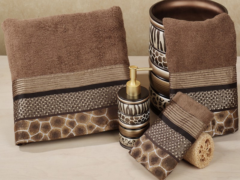 Leopard Bath Towels Clearance