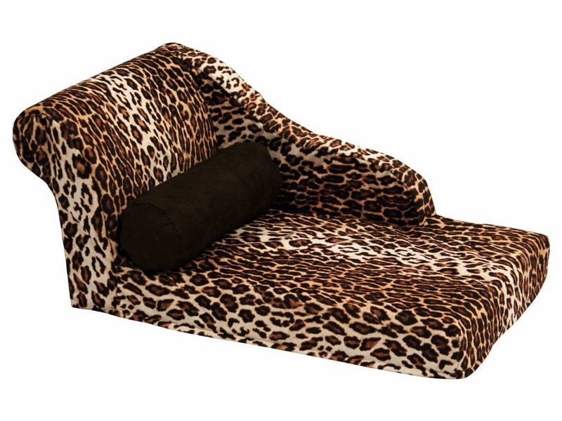 Leopard Chaise Lounge