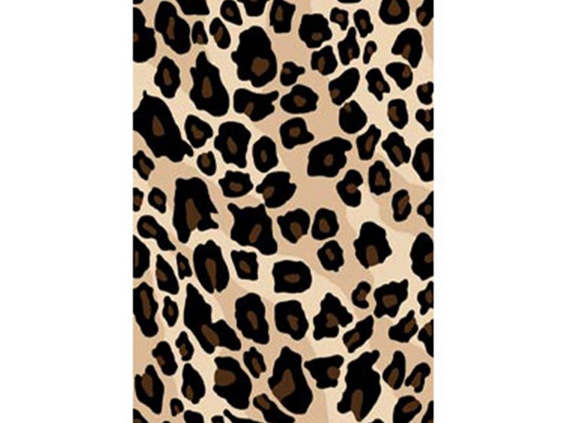 Leopard Print Area Rug