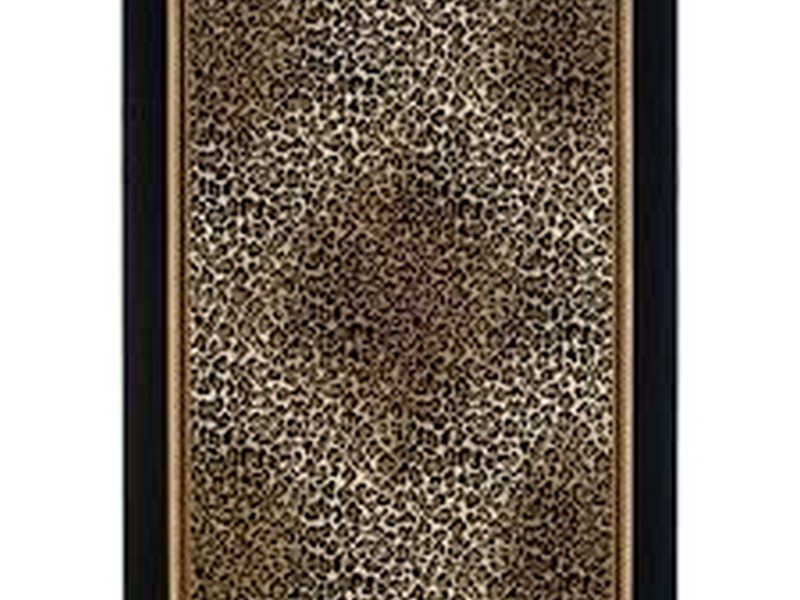 Leopard Print Bath Rugs