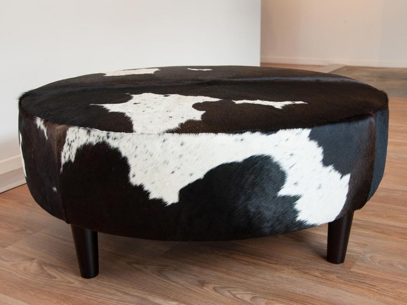 Leopard Print Ottoman Coffee Table