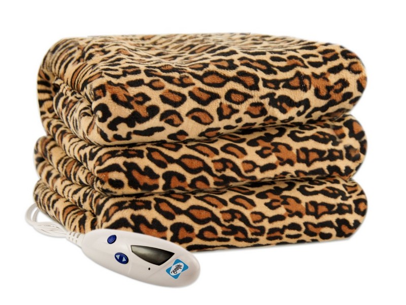 Leopard Print Throw Blanket