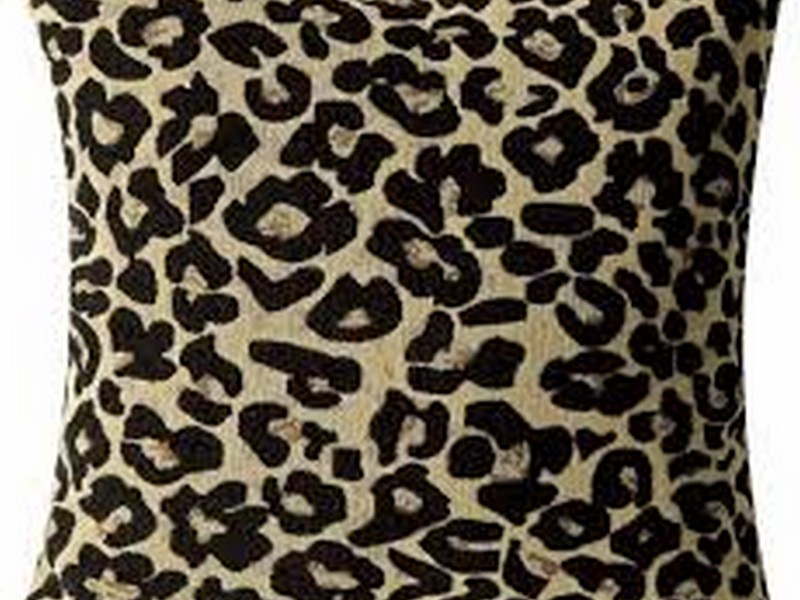 Leopard Print Throw Pillows