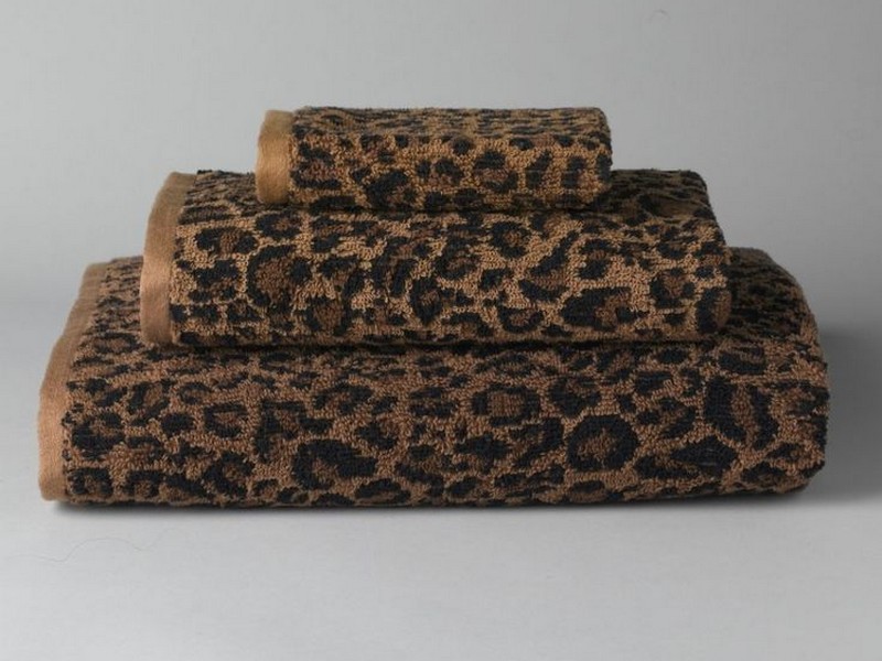 Leopard Print Towels Ralph Lauren