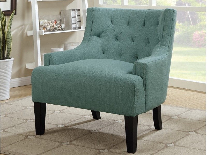 Light Blue Accent Chair