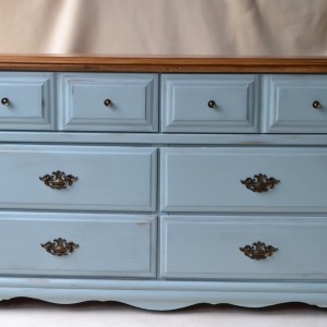 Light Blue Distressed Furniture