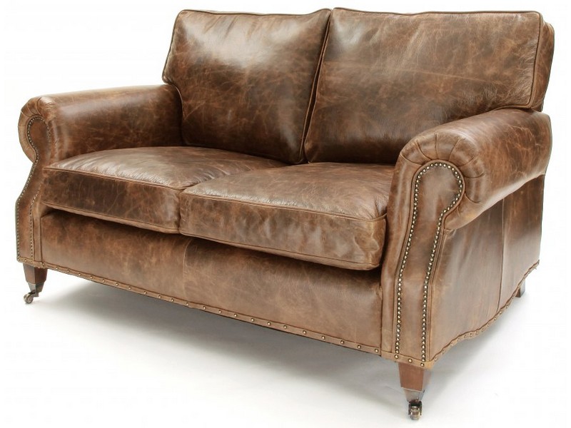 Light Brown Leather Sofa