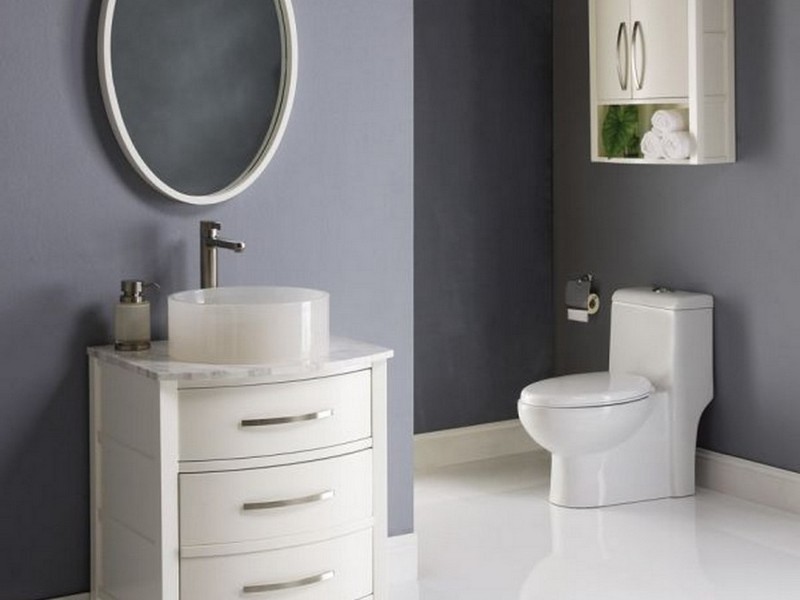 Light Grey Bathroom Vanity